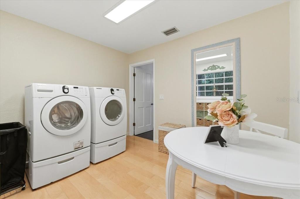 4703 Rambling River Road Brandon, FL 33511 - Photo 32 of 62 a utility room with dryer and washer