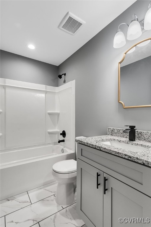 4436 Angus Road Richmond, VA 23234 - Photo 22 of 24 Full bathroom featuring toilet, shower / tub combi