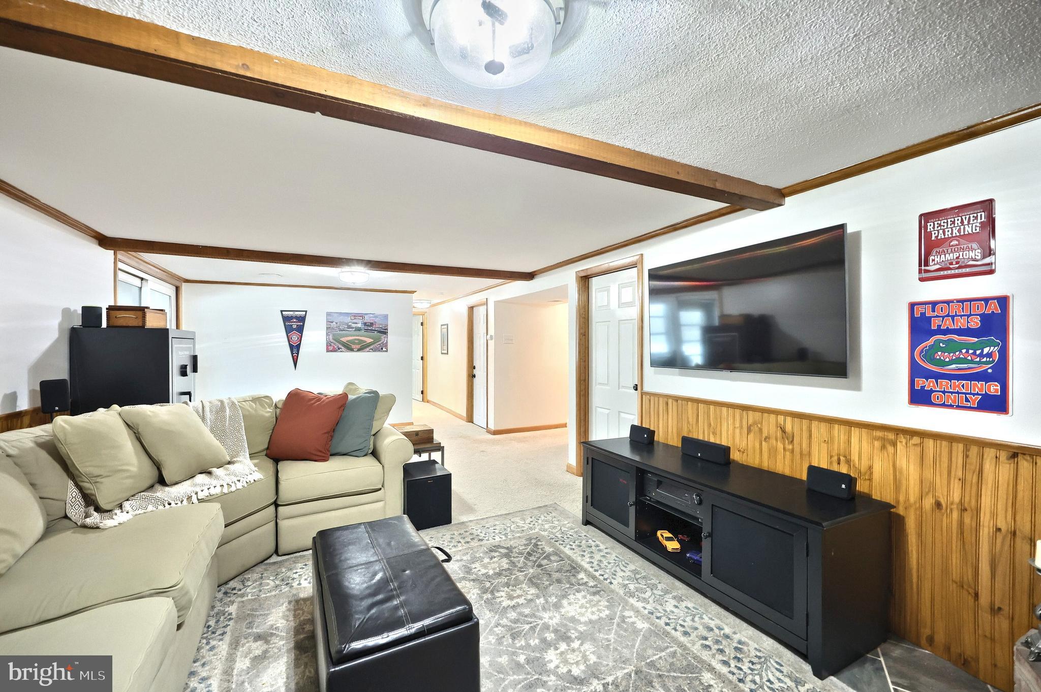 56 York Road York, PA 17407 - Photo 23 of 45 a living room with furniture and a flat screen tv
