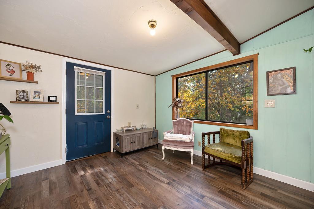 128 Main Street Gold Run, CA 95717 - Photo 18 of 44 a view of a livingroom with furniture and workspace