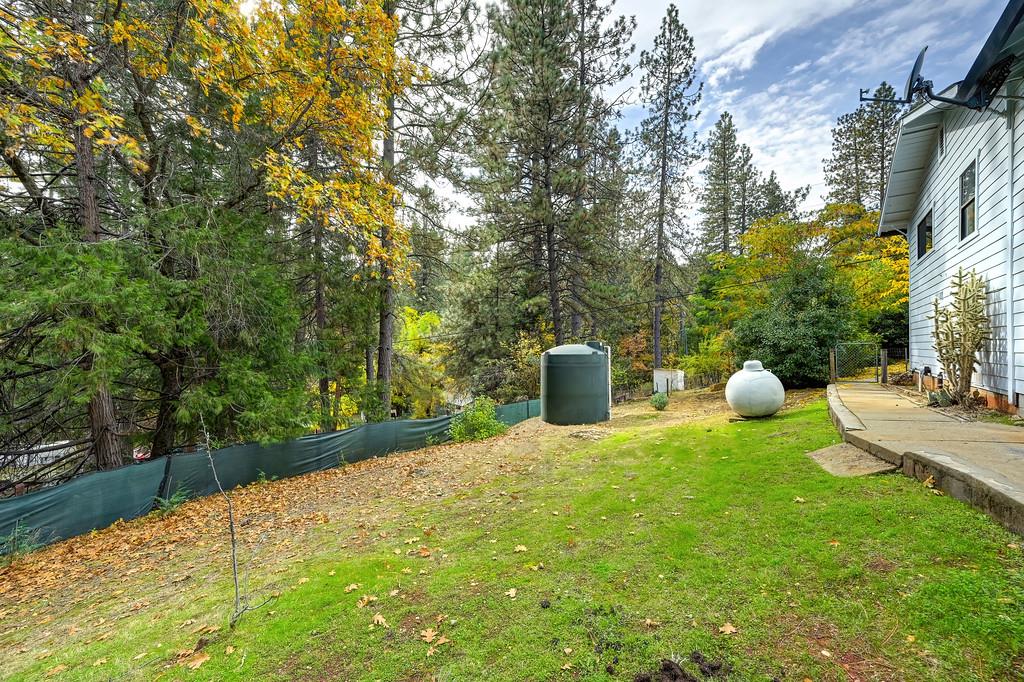128 Main Street Gold Run, CA 95717 - Photo 30 of 44 a view of a chair and table in the yard