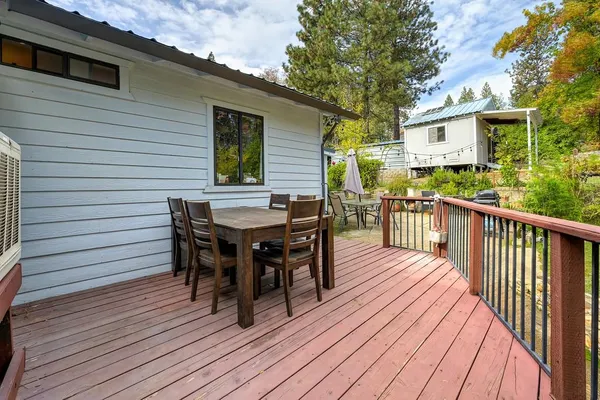 a view of a roof deck