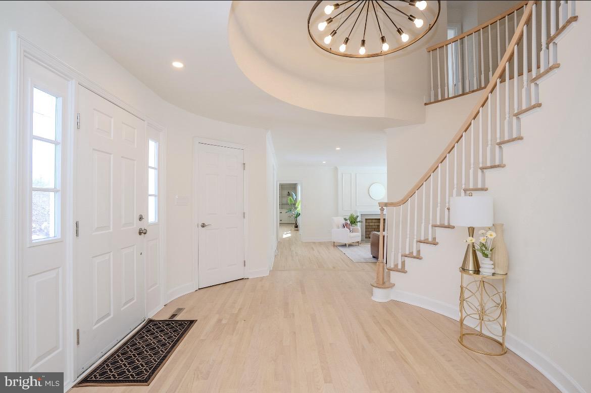 150 Windsor Road Robbinsville, NJ 08691 - Photo 2 of 60 a view of entryway with wooden floor