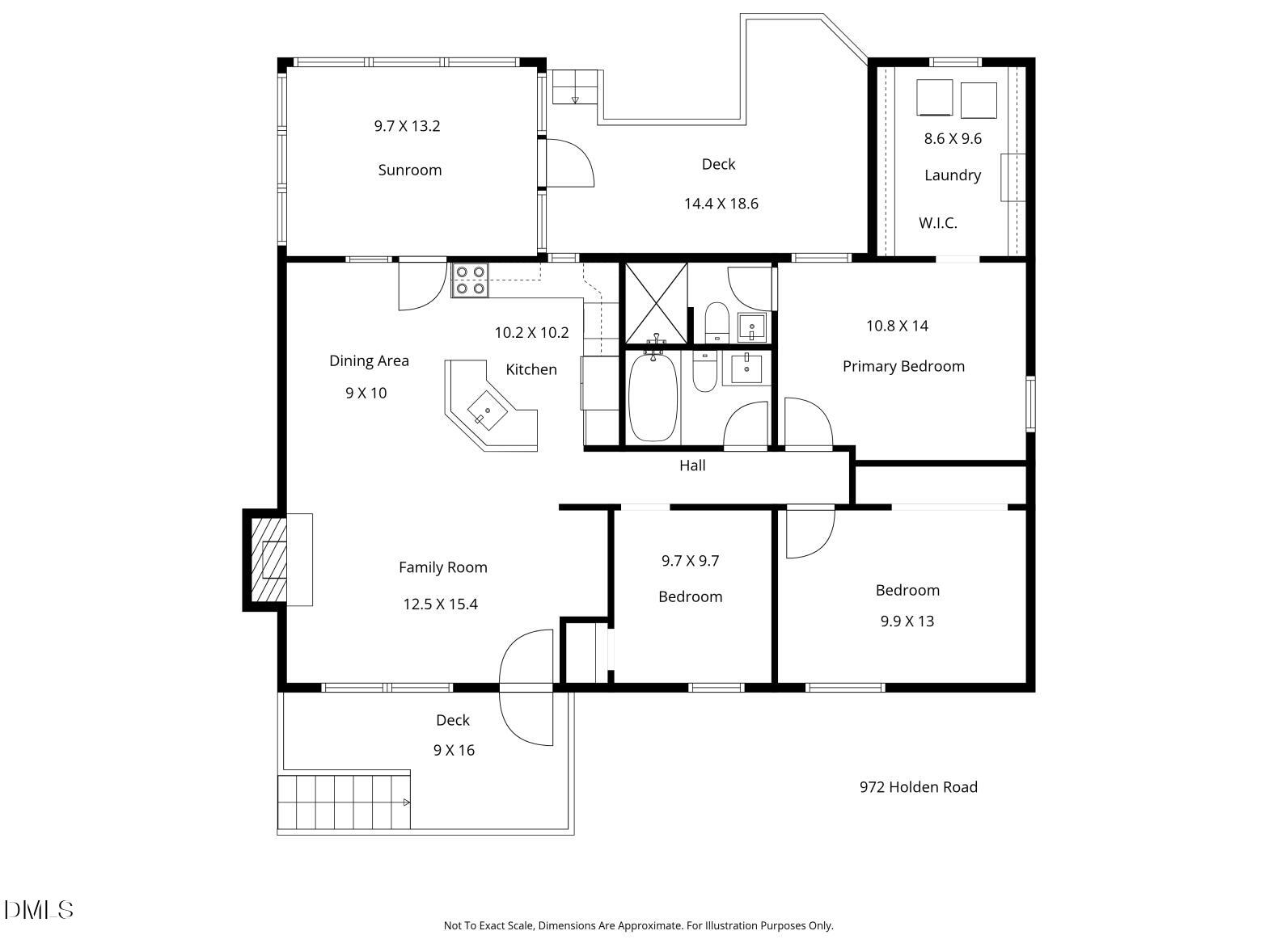 972 Holden Road Youngsville, NC 27596 - Photo 46 of 46 floor plan