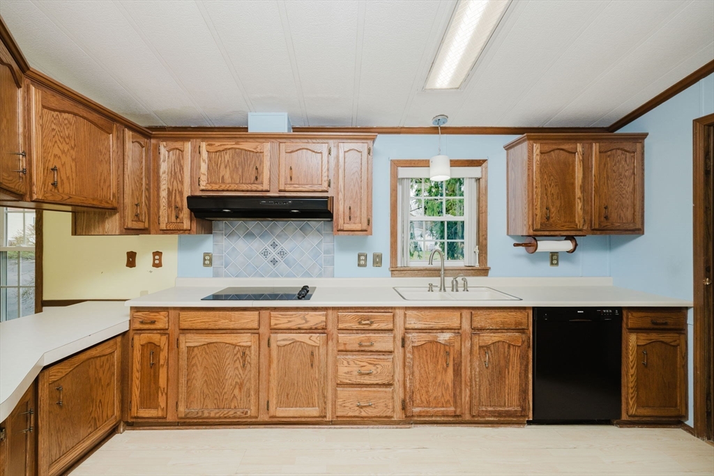 4 Tucker Terrace Raynham, MA 02767 - Photo 9 of 29 a kitchen with stainless steel appliances granite countertop a sink window and cabinets