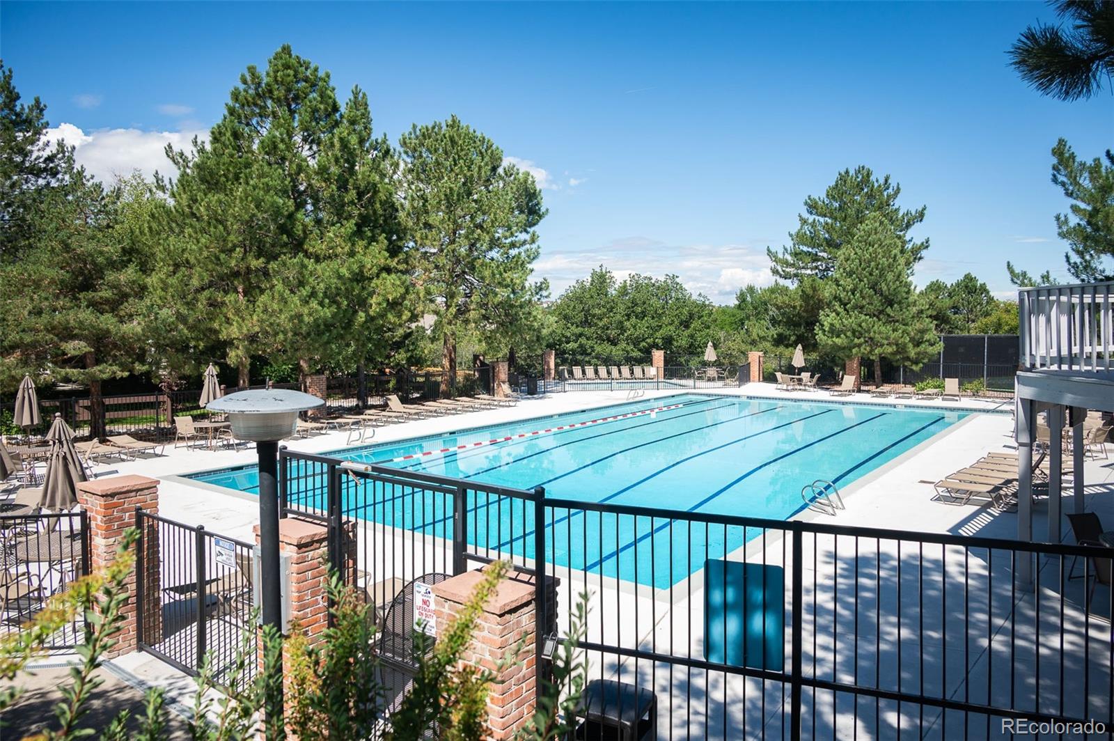 7412 Berkeley Court Castle Pines, CO 80108 - Photo 35 of 37 a outdoor view with a seating space