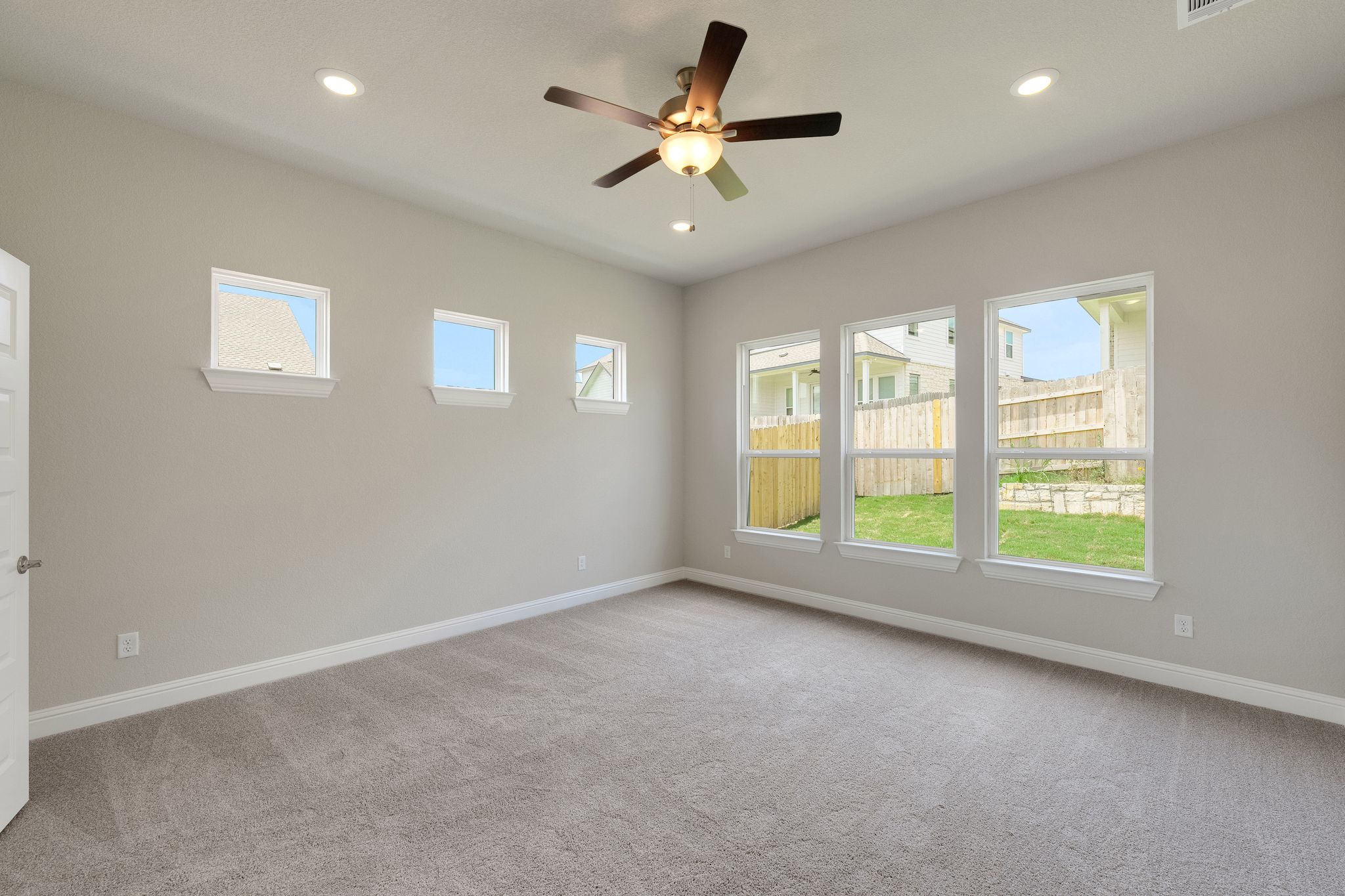 216 Crescent Heights Drive Georgetown, TX 78628 - Photo 11 of 30 a view of an empty room with a window