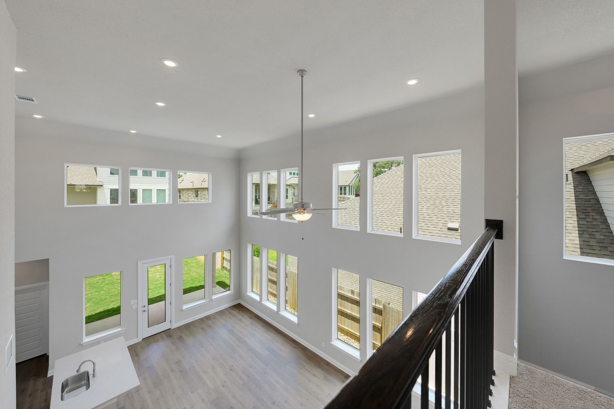 216 Crescent Heights Drive Georgetown, TX 78628 - Photo 15 of 30 a view of an entryway with wooden floor