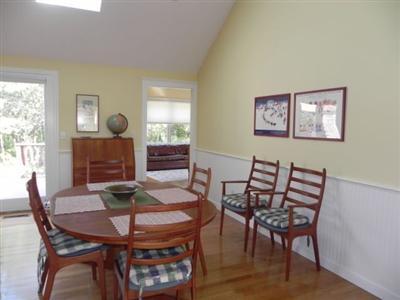 23 Meadowbrook Road Mashpee, MA 02649 - Photo 8 of 20 a view of a dining room with furniture and wooden floor