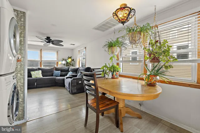 a kitchen with sink a washer and dryer