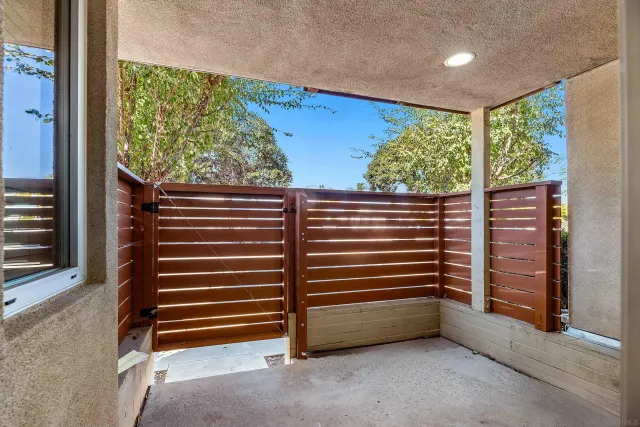 a view of outdoor space and deck