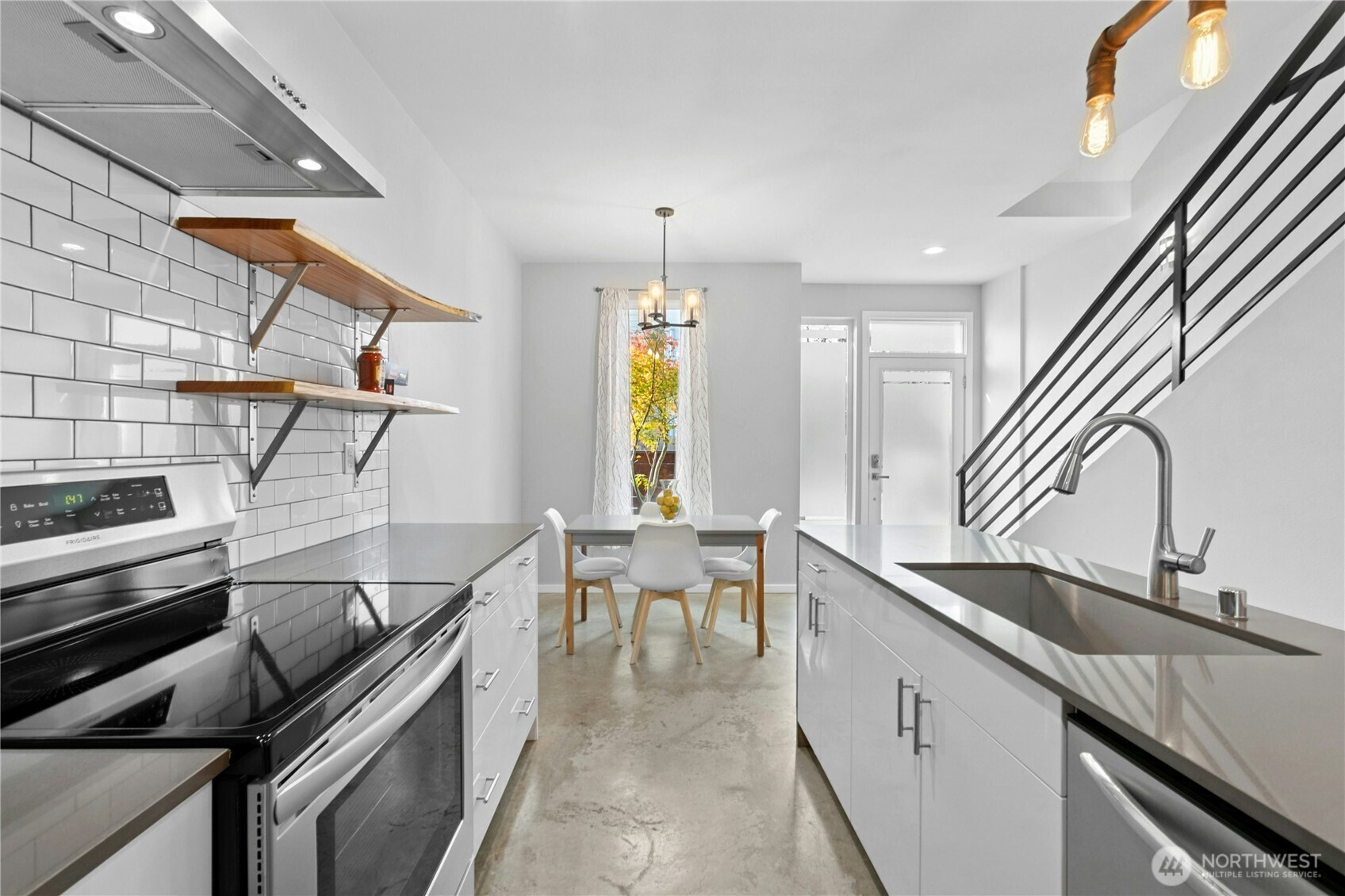 6641 Carleton Avenue South, Unit B Seattle, WA 98108 - Photo 9 of 33 a kitchen with sink and cabinets