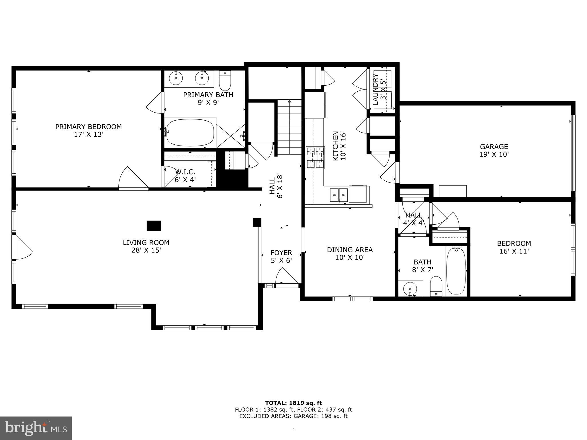 37 Jester Street Bear, DE 19701 - Photo 51 of 55 Main Level Floor Plan