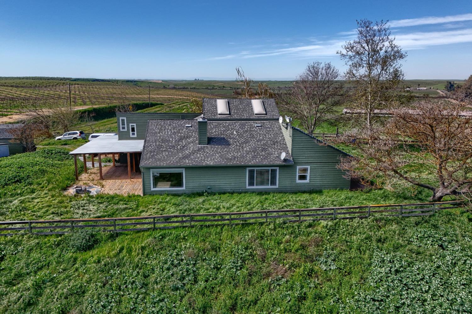 17164 Keyes Road Snelling, CA 95369 - Photo 25 of 97 an aerial view of a house with a garden