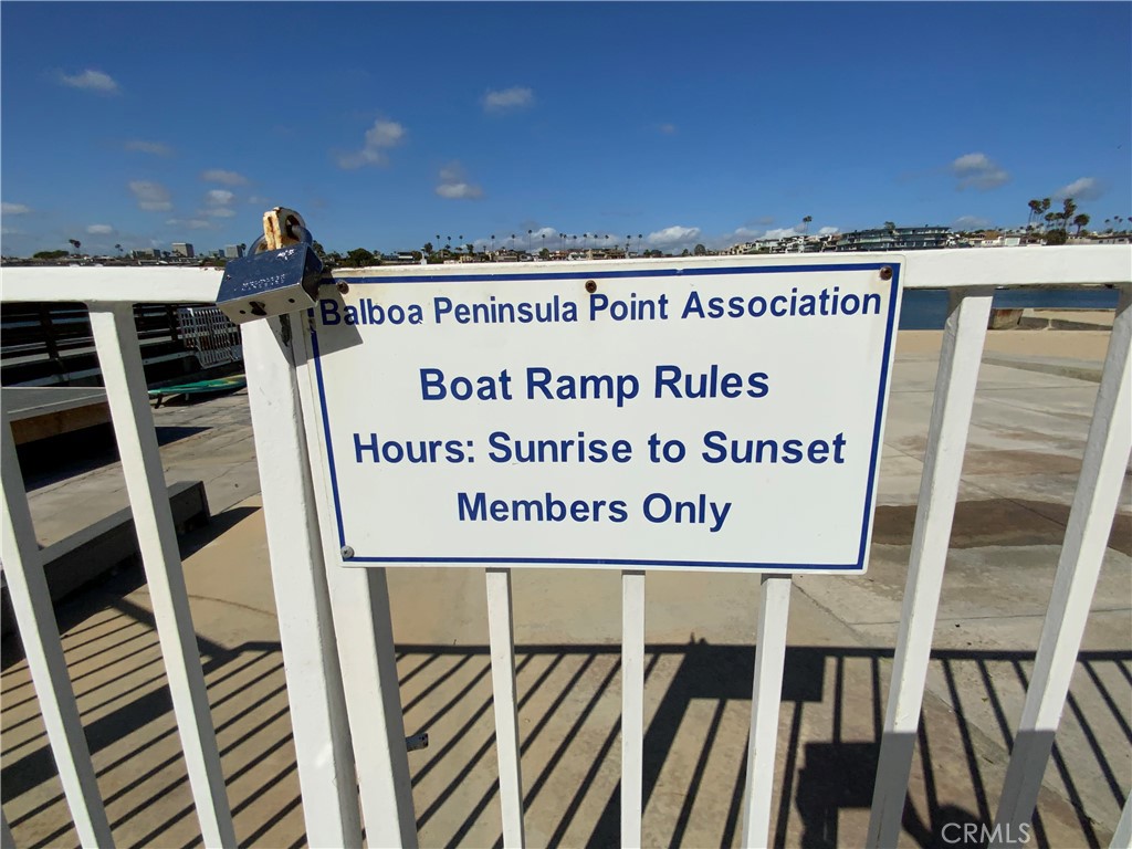 2137 Channel Road Newport Beach, CA 92661 - Photo 18 of 21 Private Access to a Bayfront Beach and Launch Ramp