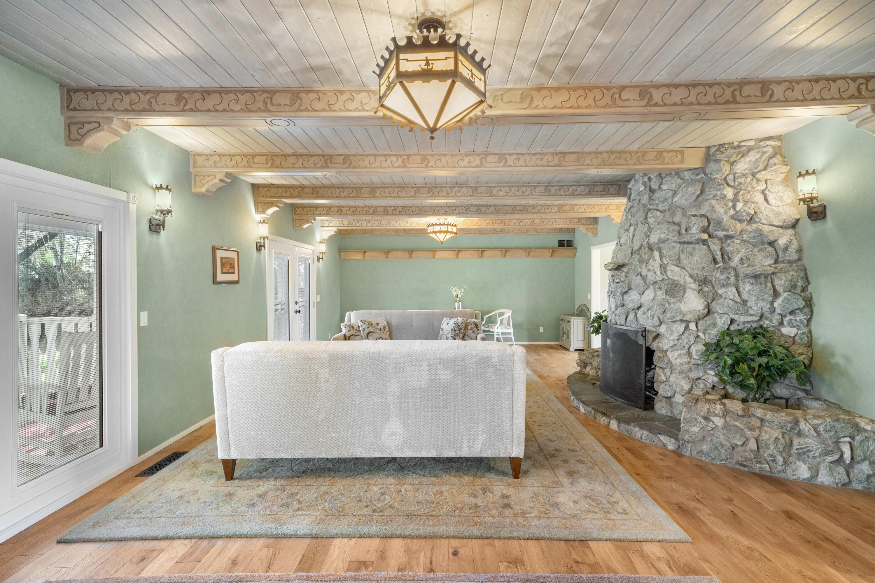 2620 Janin Way Solvang, CA 93463 - Photo 4 of 30 a living room with fireplace furniture and a rug