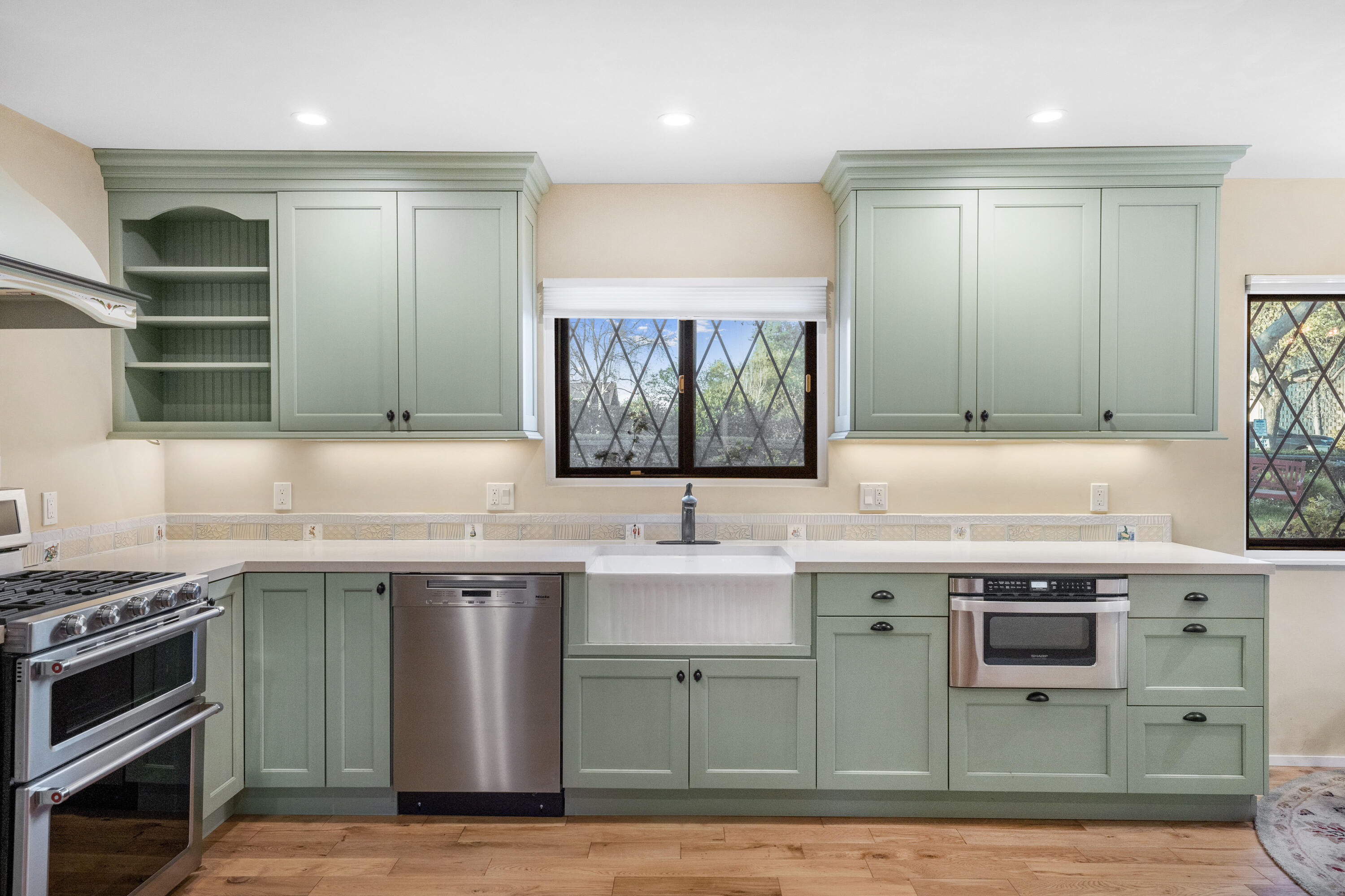 2620 Janin Way Solvang, CA 93463 - Photo 8 of 30 a kitchen with a sink and a stove