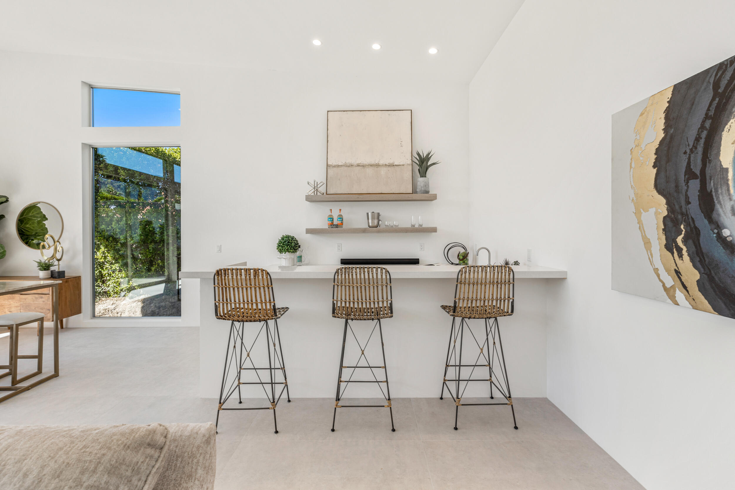 37521 Palm View Road Rancho Mirage, CA 92270 - Photo 20 of 61 a view of kitchen with furniture and a window