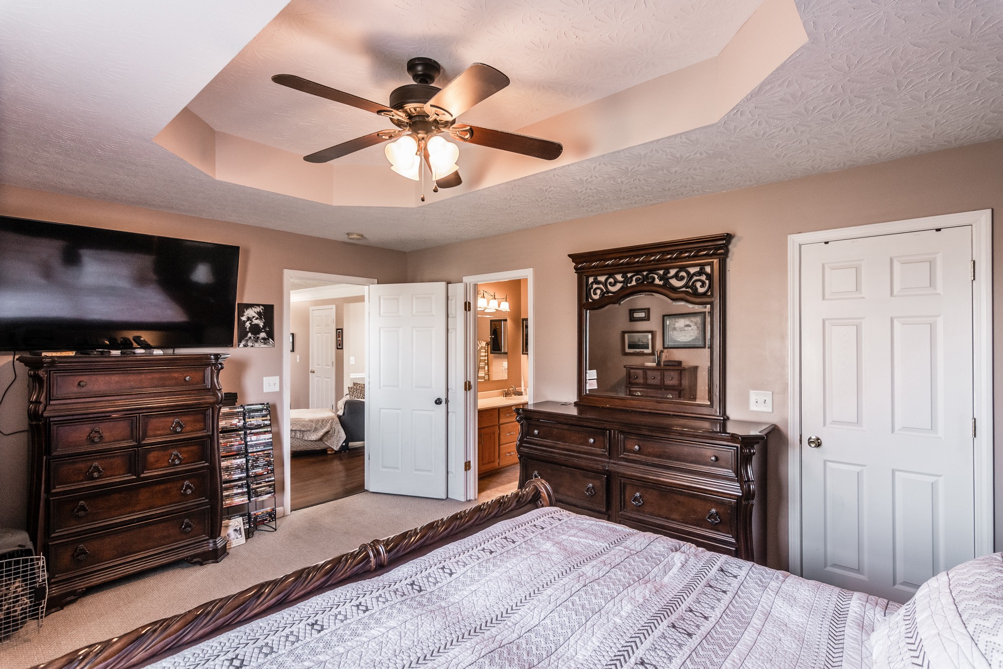 166 Switchboard Road Portland, TN 37148 - Photo 21 of 49 a living room with furniture and wooden floor