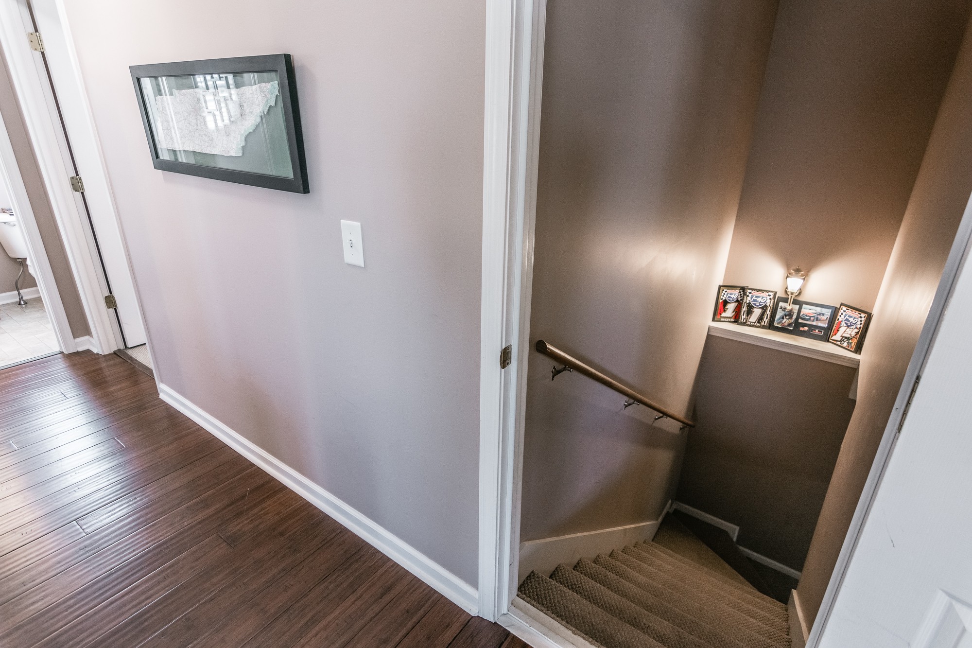 166 Switchboard Road Portland, TN 37148 - Photo 31 of 49 a view of hallway with wooden floor
