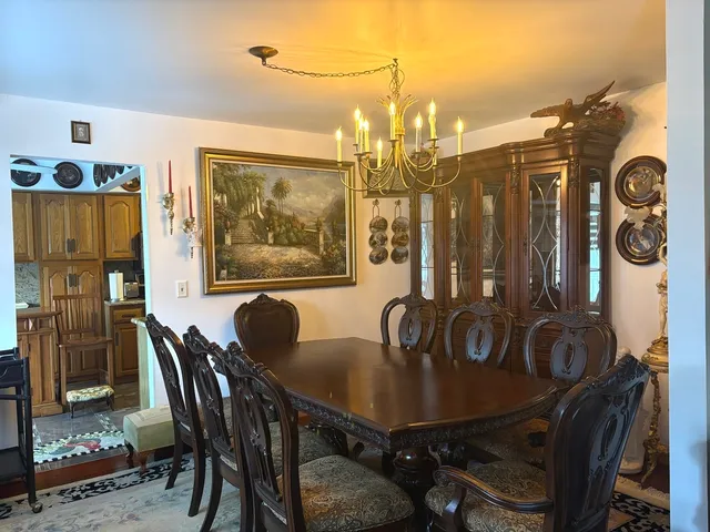 a view of a livingroom with furniture and window
