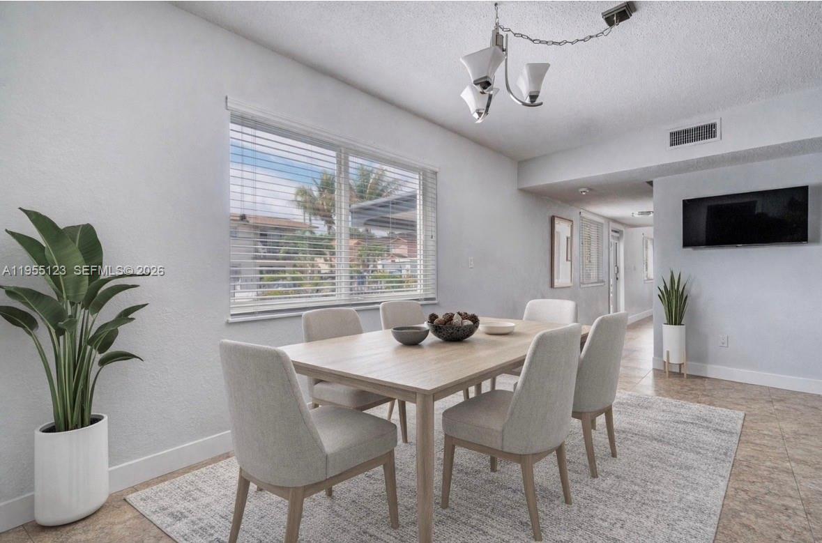 901 Northwest 22nd Place Miami, FL 33125 - Photo 18 of 52 a view of a dining room with furniture and a window