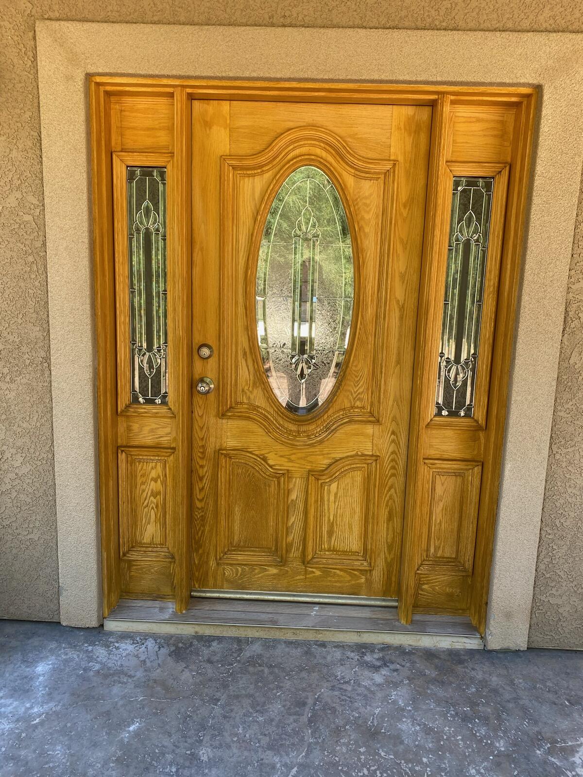 370 34N96 Lewiston, CA 96052 - Photo 7 of 30 an entryway with wooden door