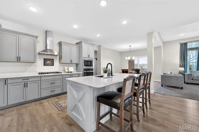 $575,000 | 378 Valley Bluff Drive, Wentzville, MO 63385