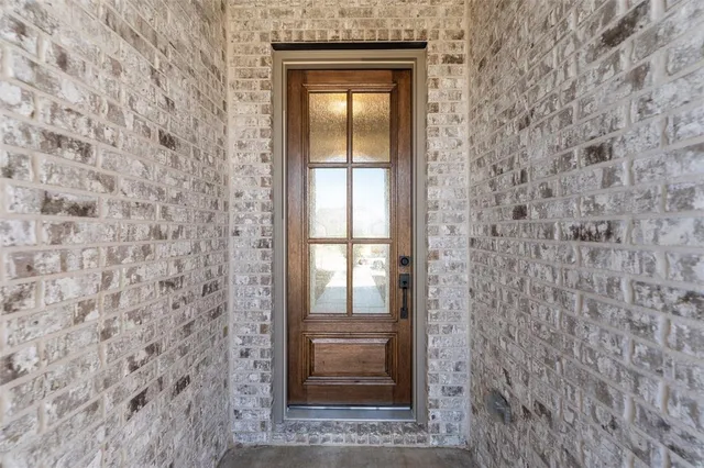 a view of an entryway