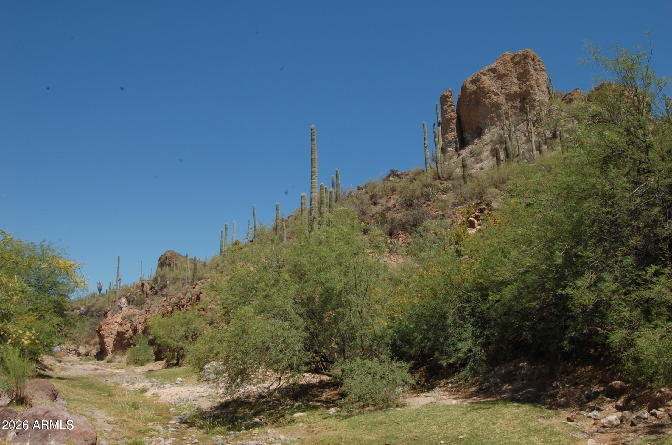 37700 Cow Creek Road, Unit 54 Morristown, AZ 85342 - Photo 34 of 42 #54 Creek looking NW up