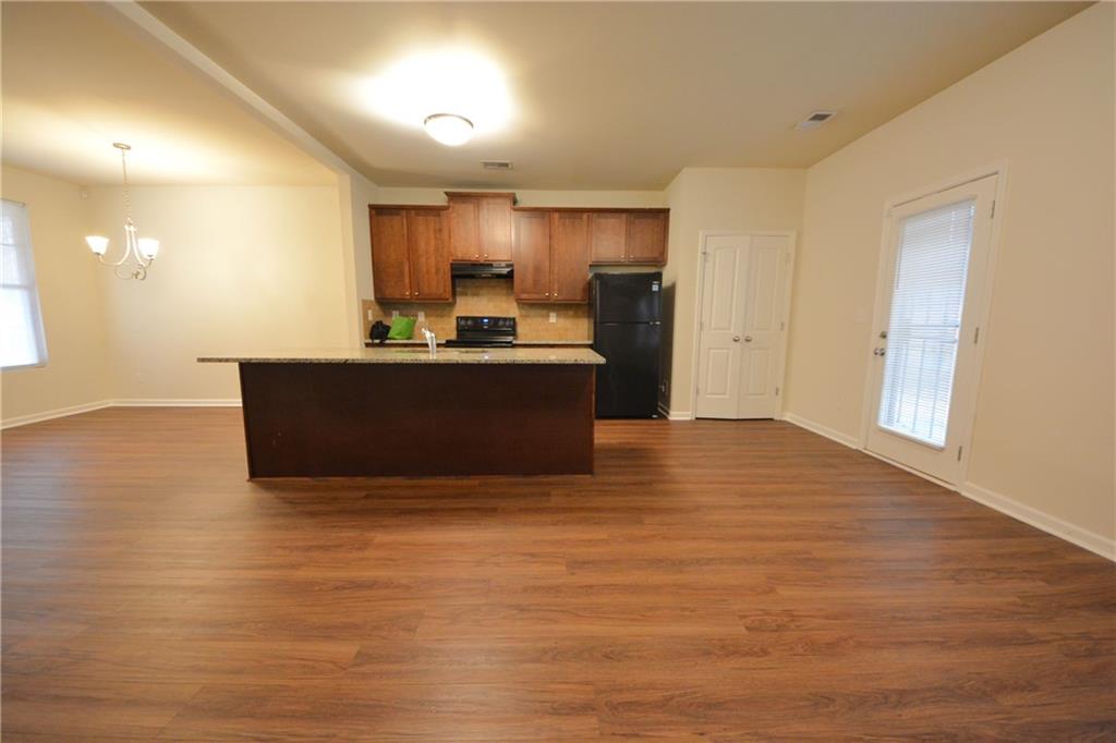 4305 Traipse Path Ellenwood, GA 30294 - Photo 16 of 36 a view of kitchen sink and microwave
