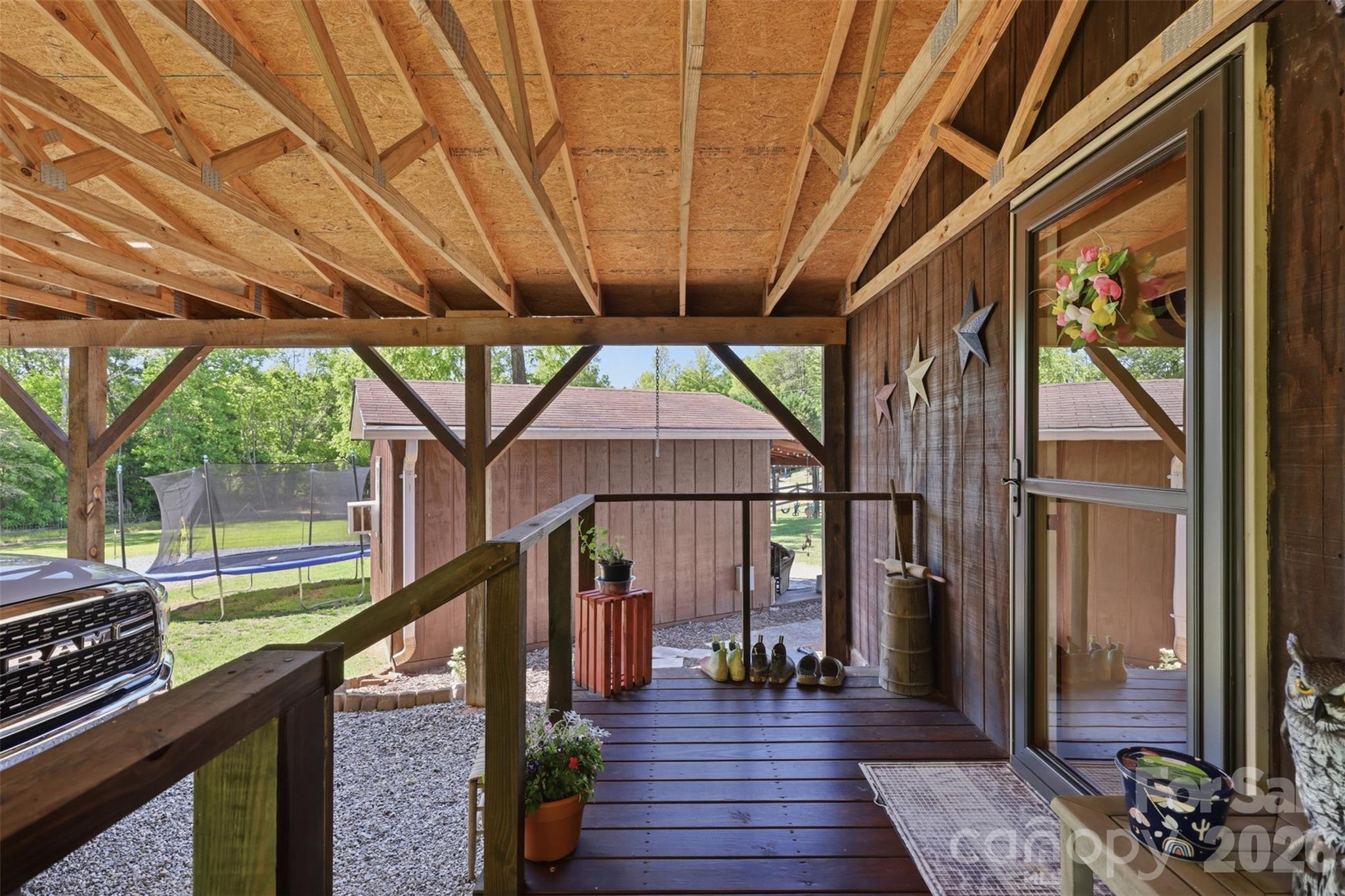 176-174 Oak Hollow Road Union Grove, NC 28689 - Photo 16 of 48 a porch with view of outdoor space