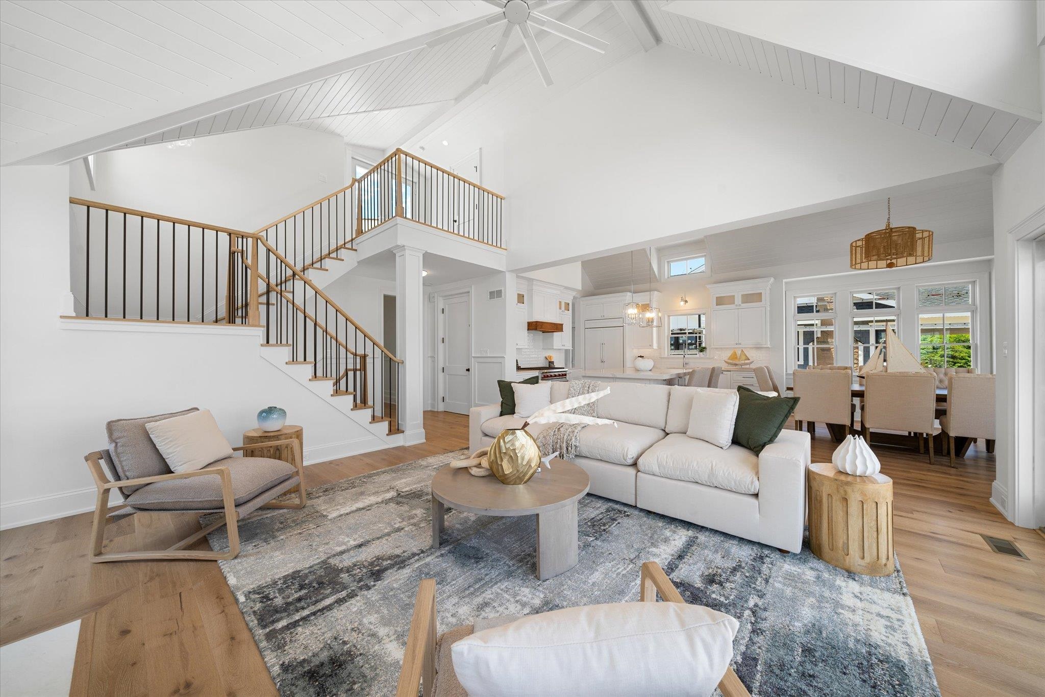 155 112th Stone Harbor, NJ 08247 - Photo 12 of 49 a living room with furniture and wooden floor