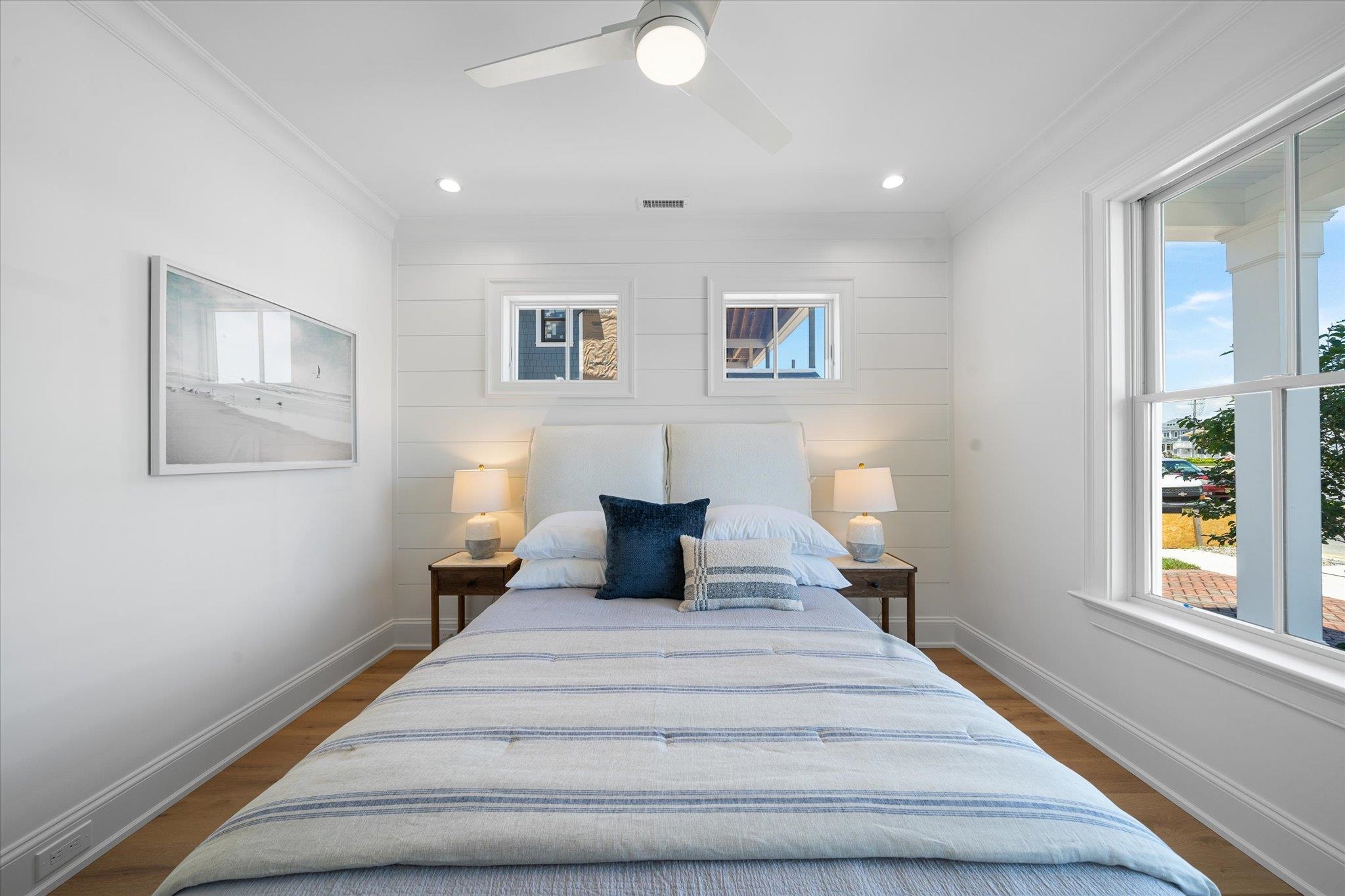 155 112th Stone Harbor, NJ 08247 - Photo 21 of 49 a bedroom with bed and night stand