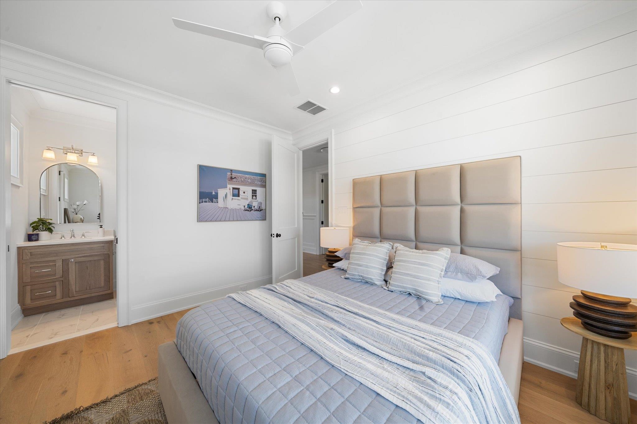 155 112th Stone Harbor, NJ 08247 - Photo 23 of 49 a bedroom with a bed and a couch