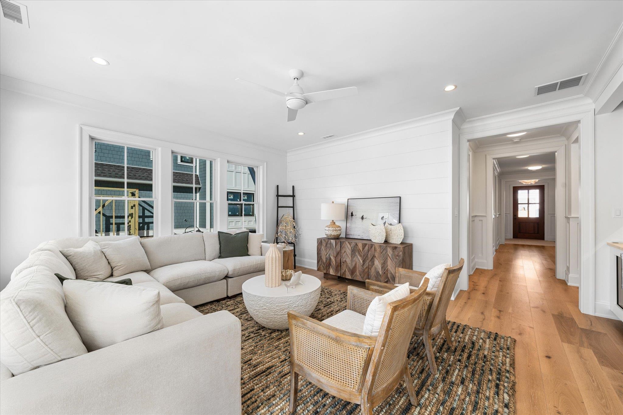 155 112th Stone Harbor, NJ 08247 - Photo 30 of 49 a living room with furniture and a large window