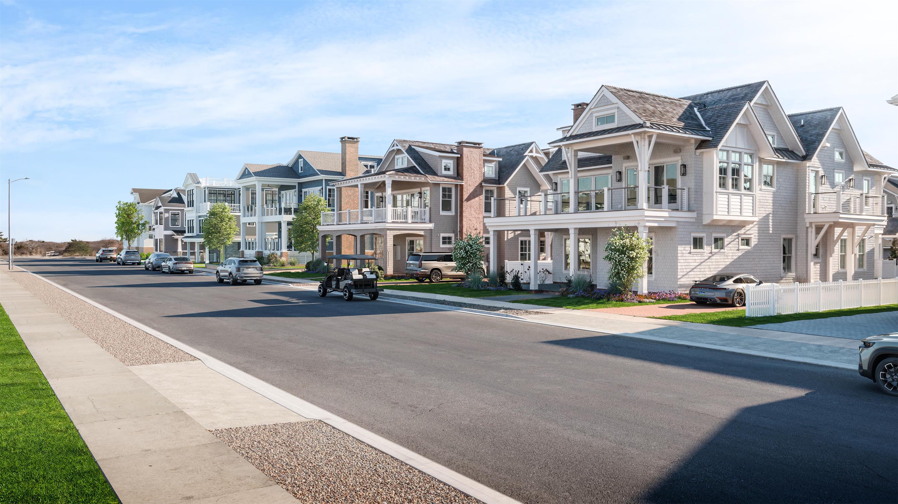 155 112th Stone Harbor, NJ 08247 - Photo 47 of 49 a city street lined with buildings and trees