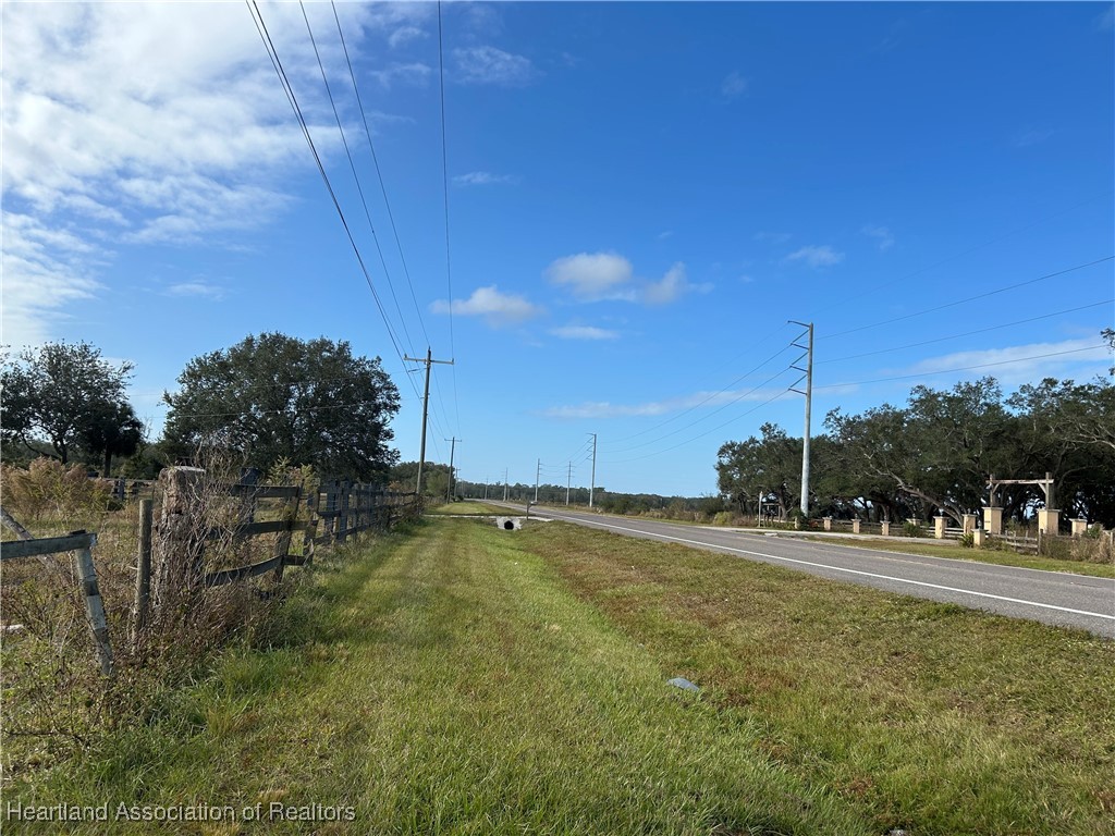 State Road 64 looking west