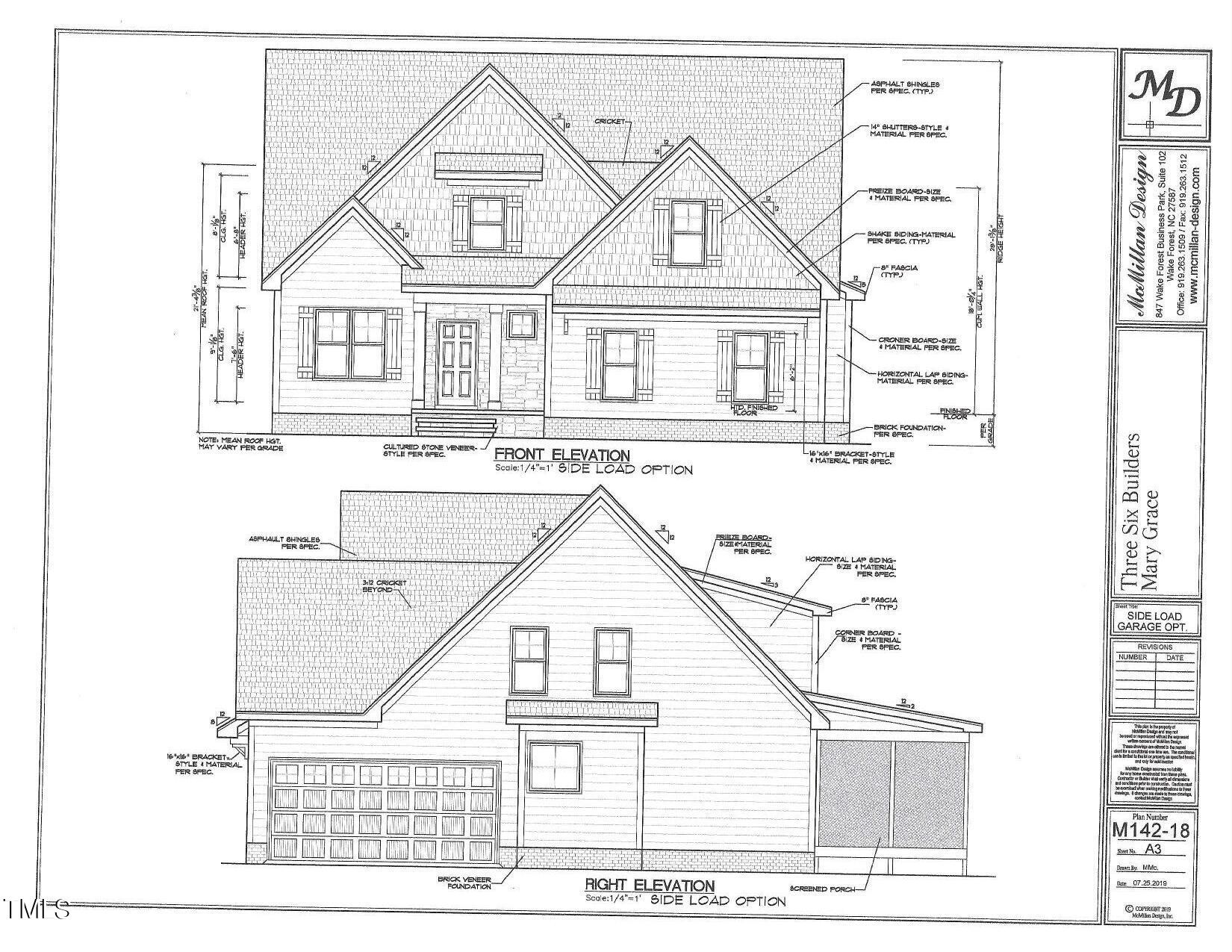 70 Morning Dew Way Spring Hope, NC 27882 - Photo 22 of 41 Mary Grace front elev