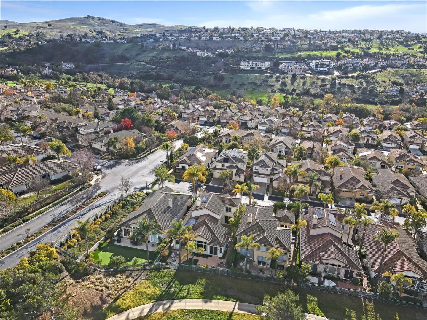 5803 Killarney Circle San Jose, CA 95138 - Photo 56 of 57 an aerial view of residential houses with outdoor space
