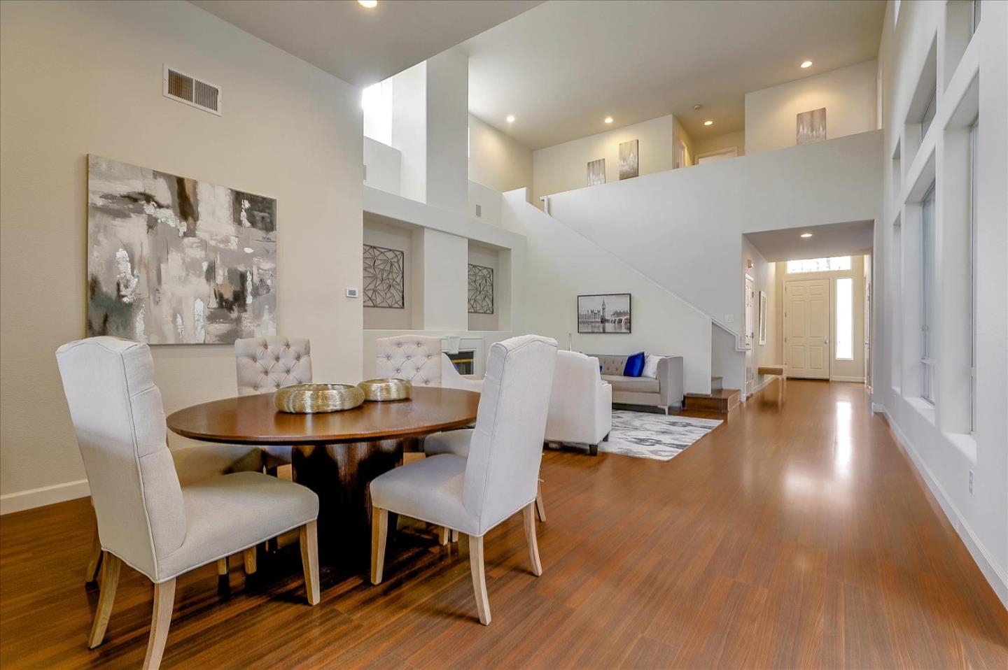 5803 Killarney Circle San Jose, CA 95138 - Photo 10 of 57 a view of a dining room with furniture and wooden floor