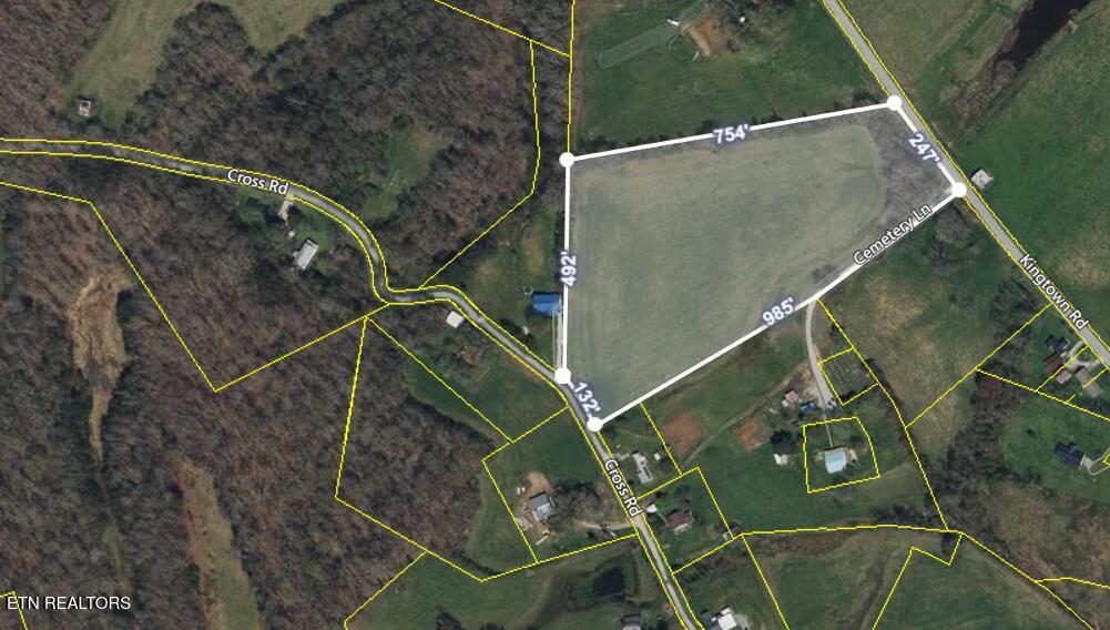 0 Cross Road Winfield, TN 37892 - Photo 19 of 19 Aerial Map