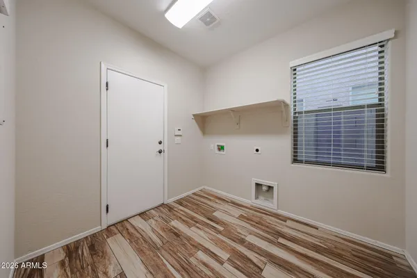 a view of a storage & utility room