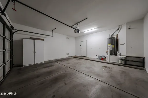 a view of hallway with a bathtub