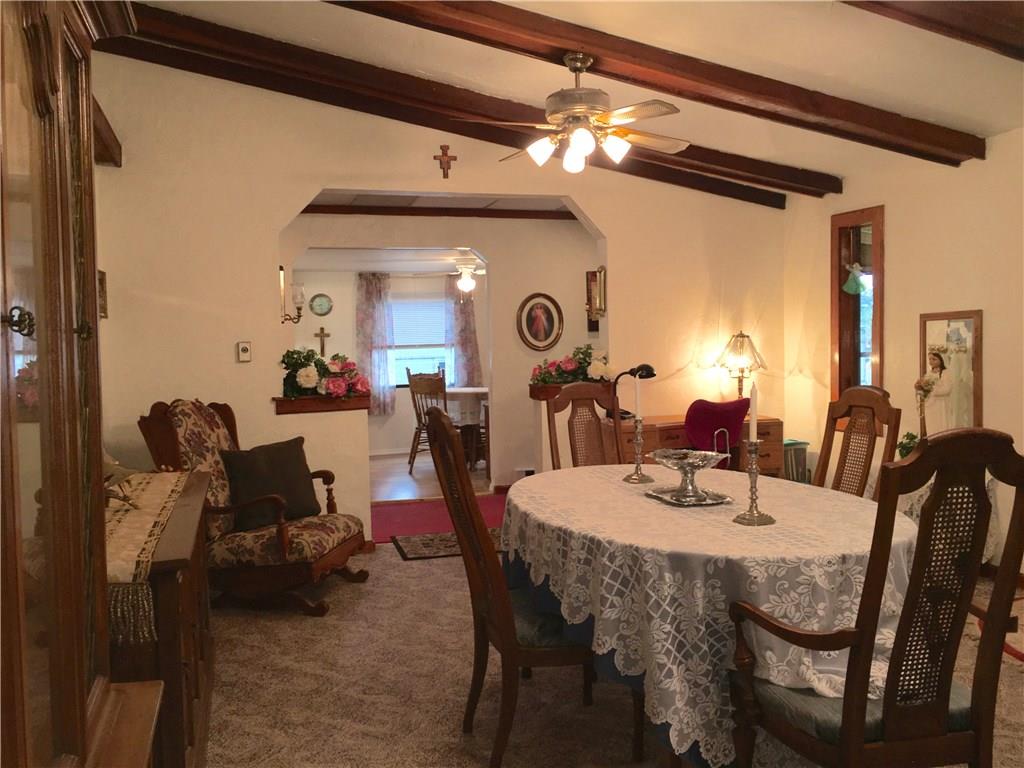 105 Plank Road Acme, PA 15610 - Photo 19 of 25 A reverse angle show from the Dining Room which is the nucleus of the home. A great place to break bed together! In the background you will see the Brekfast Area of the Kitchen.