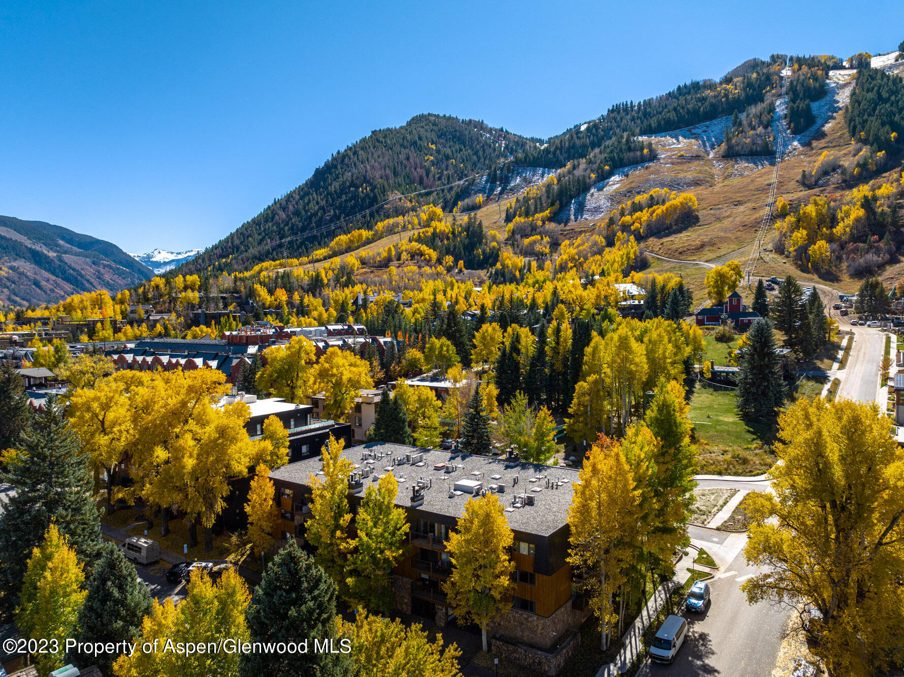 205 East Durant Avenue, Unit 3J Aspen, CO 81611 - Photo 18 of 18 a view of a city