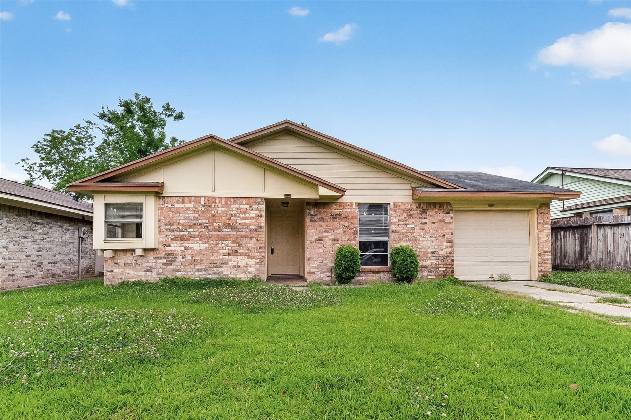 4826 Redfish Reef Drive Bacliff, TX 77518 - Photo 1 of 25 a front view of house with yard and green space
