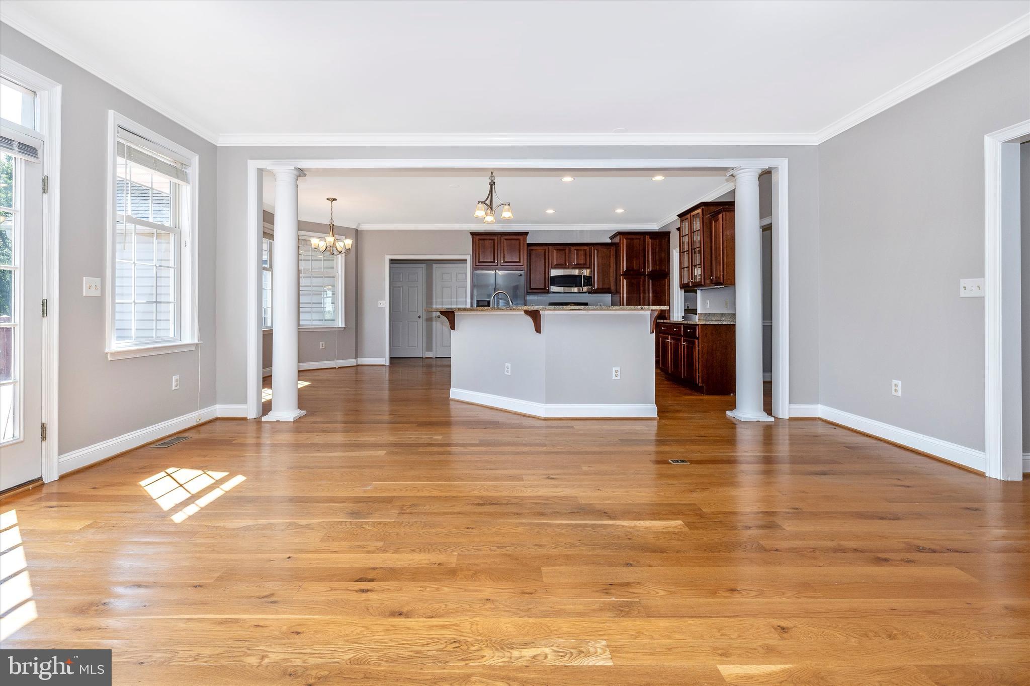 11129 Liberty Road Frederick, MD 21701 - Photo 13 of 44 Crown molding and window trim throughout