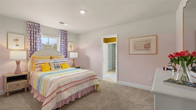 a big house with a yard in front of it