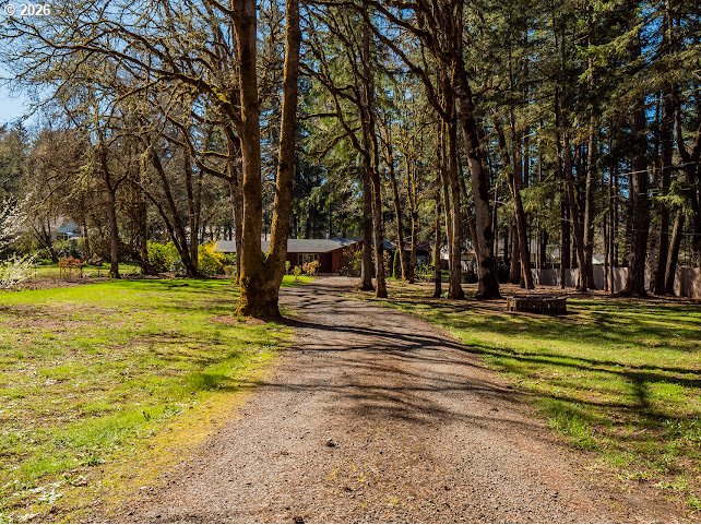 87974 8th Street Veneta, OR 97487 - Photo 12 of 48 a view of yard with swimming pool